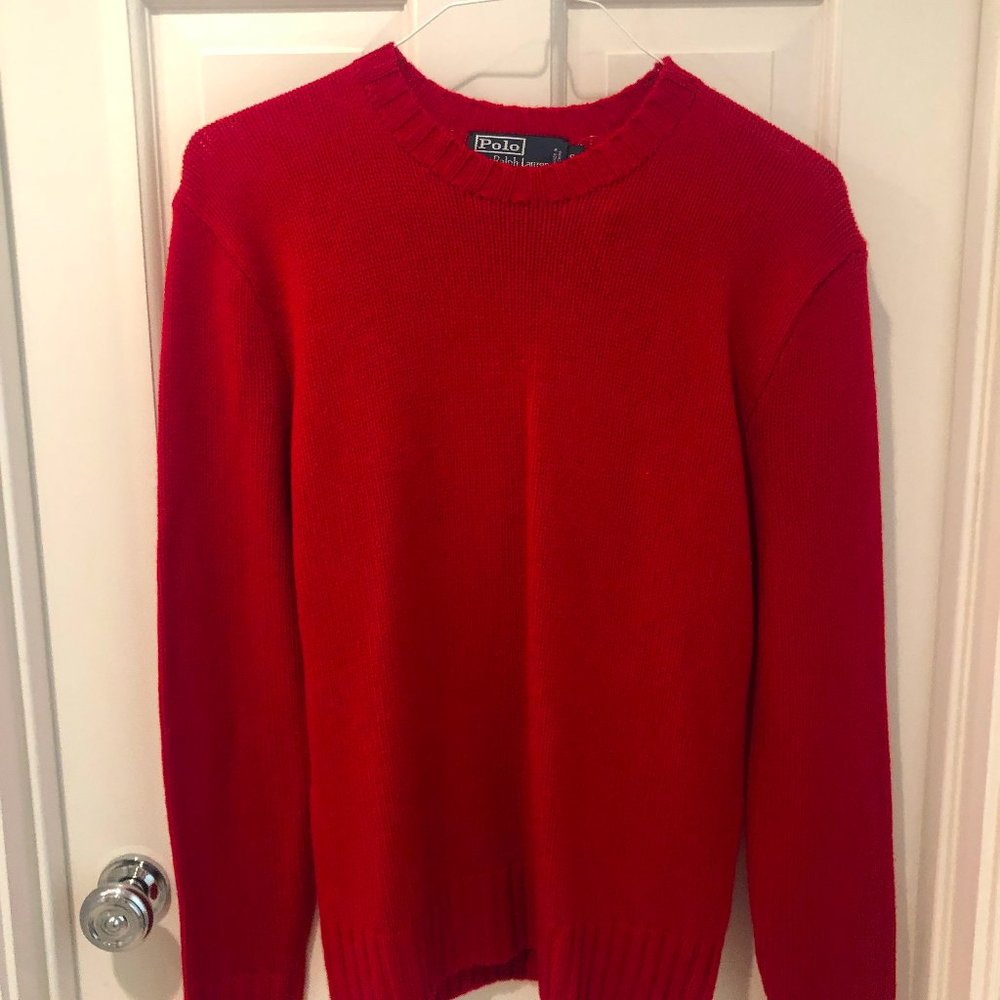 Ralph Lauren Red Sweater